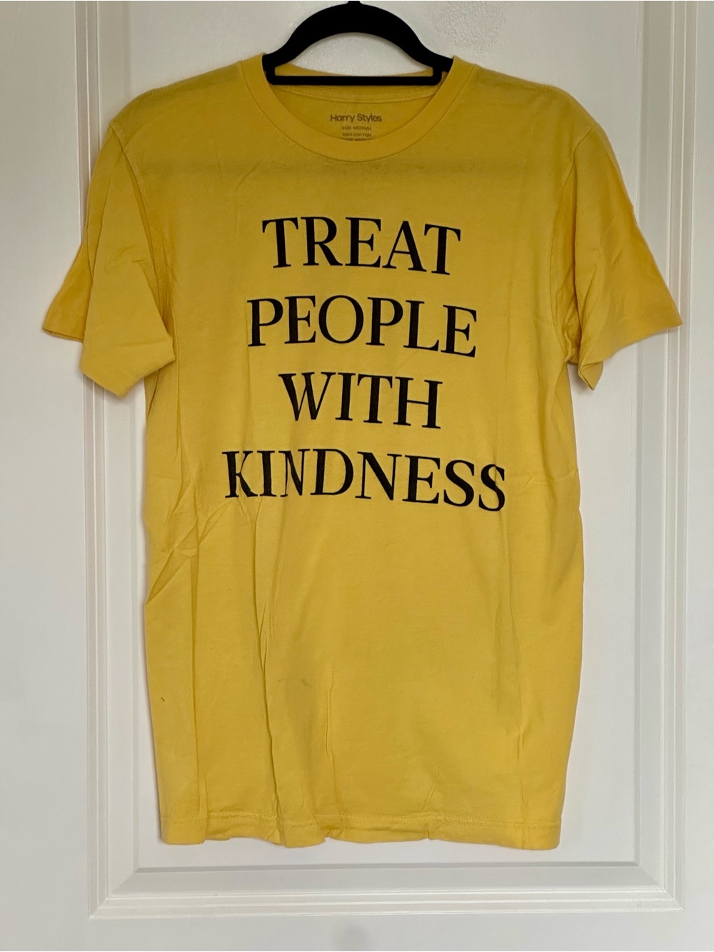 Harry Styles Yellow 'Treat People With Kindness' Graphic Tee